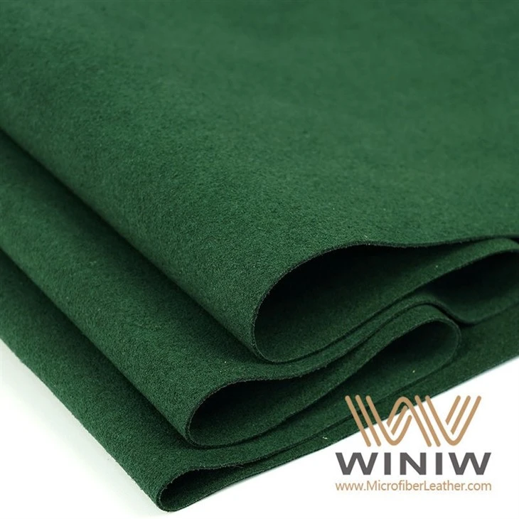 Sustainable Suede Microfiber Leather Covering Material For Display Stand