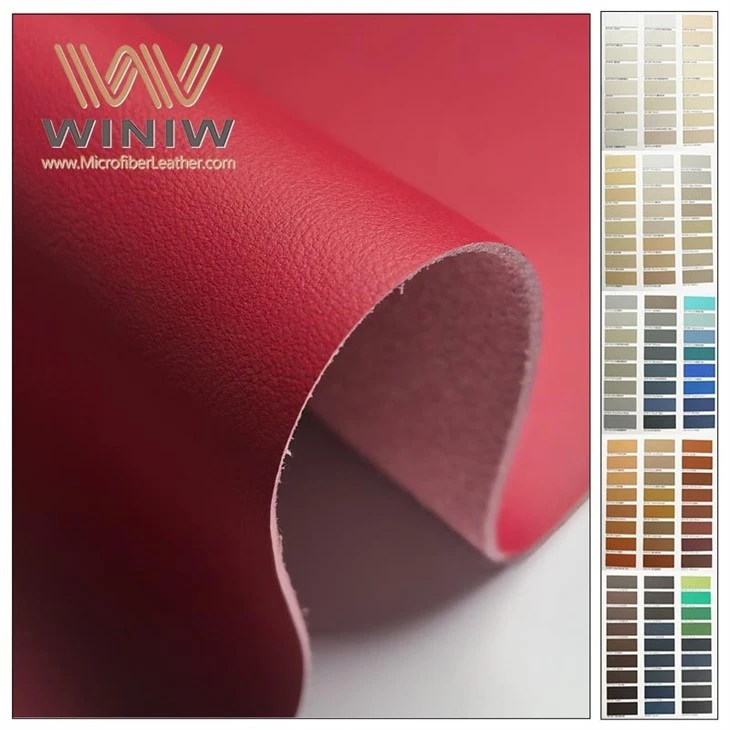 1.6mm Wind Proof Making Car Roof Lining PVC Microfiber Artificial Leather