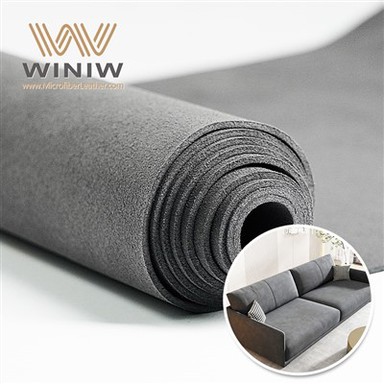 Colorfast PU keinotekoinen kangas Micro Suede Huonekalut Sohva Nahka